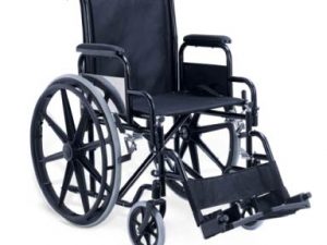 Drive Silver Sport 2 Detachable Desk Arms Footrests Wheelchair Non Removable Fixed Arms