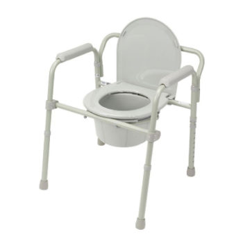 Powder Coated Commode