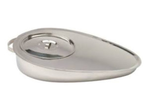 Stainless Steel Bed Pan With Lid
