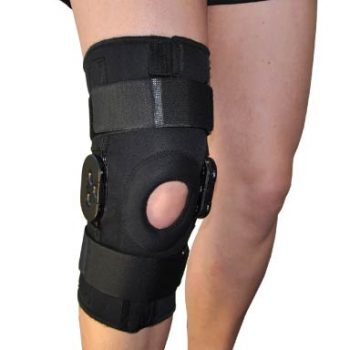 Hinged Adjustable Knee Bracec