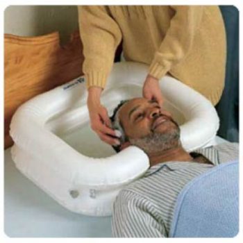 Inflatable Shampoo Basin For Bedridden Patients at Home