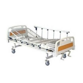 Manual Hospital Cot With Wheels