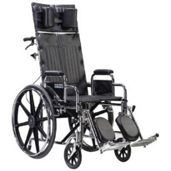 Shop Drive Medical Sentra Reclining Wheelchair with Detachable Desk Arms