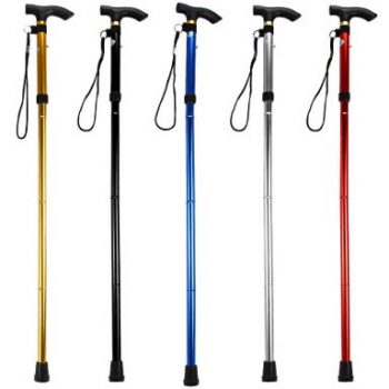 WellFit Height Adjustable Walking Stick